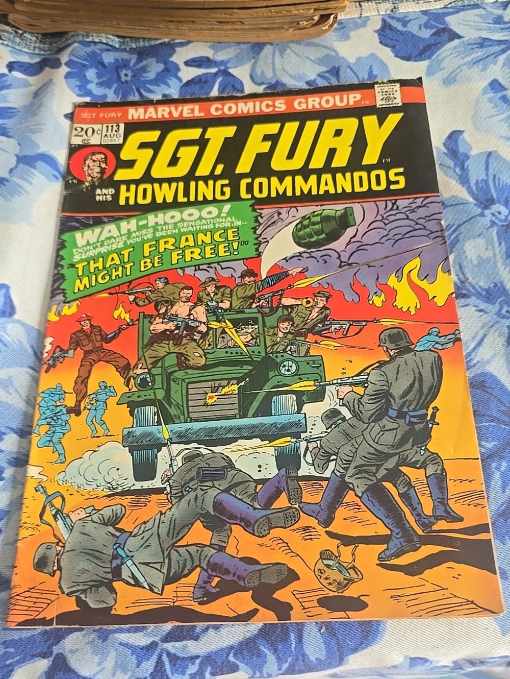 Sgt. Fury & His Howling Commandos # 113  Marvel Comic Book